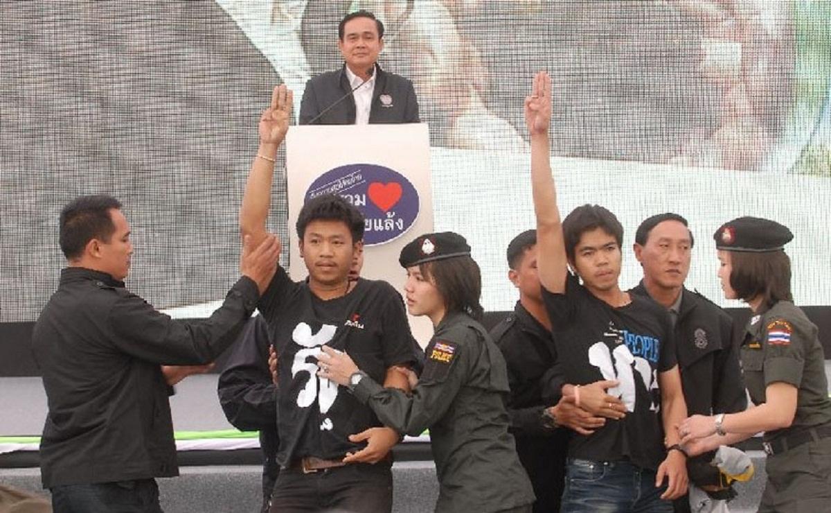 タイ 映画 ハンガーゲーム3 上映会場で反軍政のパフォーマンス 学生5人を逮捕 グローバルニュースアジア Global News Asia